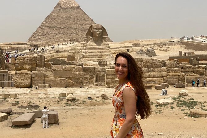Half Day Tour Giza Pyramids &Great Sphinx with Private Tour Guide - Pyramids of Giza stops: Khufu, Khafre, and Mykerinos in the same circuit