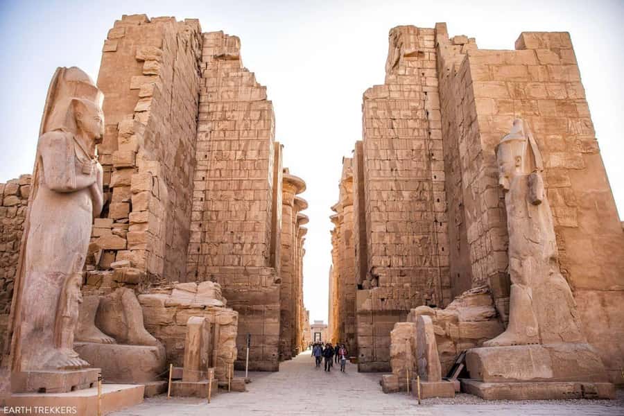 Half day tour to east bank visit Luxor and Karnak Temples - Luxor Temple: statues and carvings you can actually appreciate in 4 hours