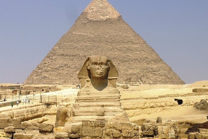 Half Day Tour To Giza Pyramids And Sphinx - Great Sphinx: Shesep Ankh, Soft Sandstone, and a Perfect Photo Moment
