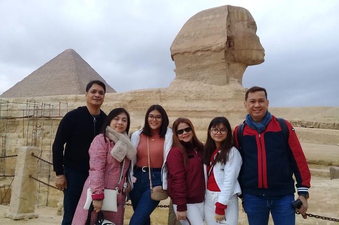Half dayTour Pyramids of Giza Sphinx including Camel ride - Pickup, private group, and mobile ticket: smooth logistics matter