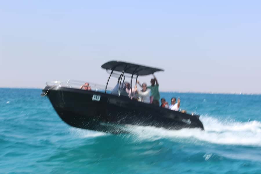Hurghada: 4 Island Hopping Tour Dolphin, Snorkeling & Lunch - Speedboat comfort, shaded time, and the lunch you will actually eat