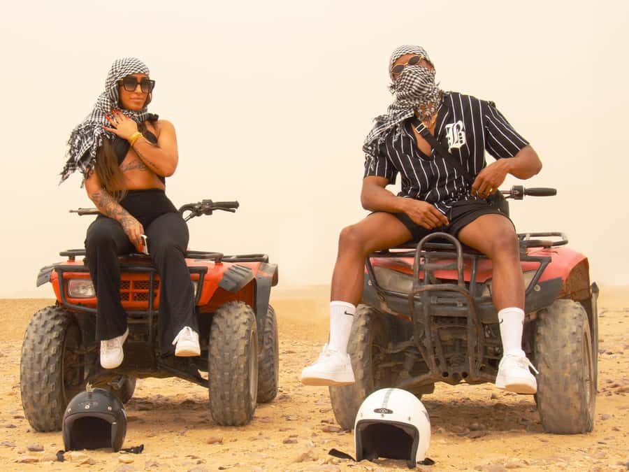 Hurghada: ATV Tour with Camel Ride, Dinner Show & Stargazing - Camel ride and optional upgrades: the short photo ride versus more time