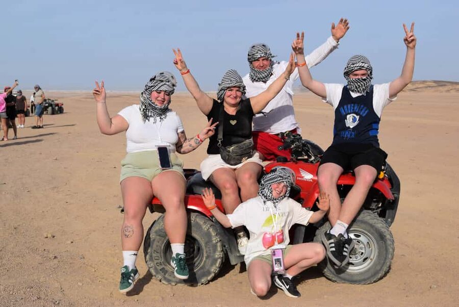 Hurghada: Desert Quad Bike and Buggy Adventure with Transfer - Quick hits before you go