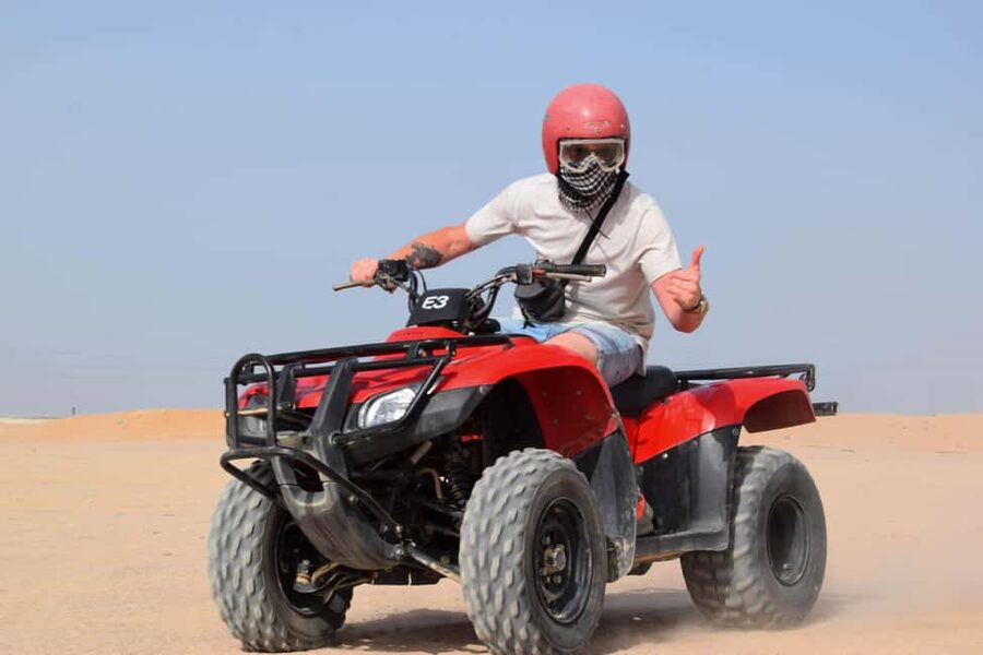 Hurghada: Desert Quad Bike and Buggy Adventure with Transfer - Picking the best option: morning quad, sunset BBQ, or night stargazing