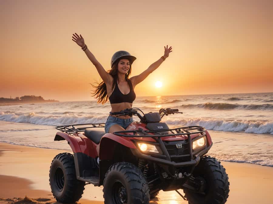 Hurghada: Desert Quad Bike Camel Ride with Optional GoPro - How this Hurghada quad safari really runs, from pickup to quad base