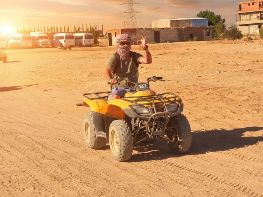 Hurghada: Desert Quad Bike Camel Ride with Optional GoPro - The 2-hour quad ride: desert dunes, valleys, and planned photo stops
