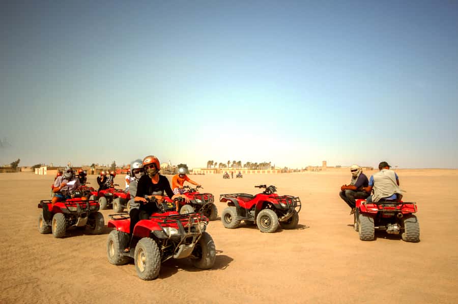 Hurghada: Desert Quad Bike Camel Ride with Optional GoPro - Camel ride: fun photos, very short time, optional upgrade