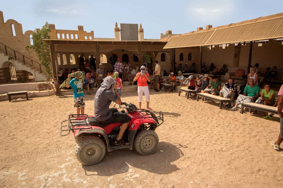 Hurghada: Desert Quad Bike Camel Ride with Optional GoPro - Sunrise ride, horse combo, and the dinner, show, and stargazing evening