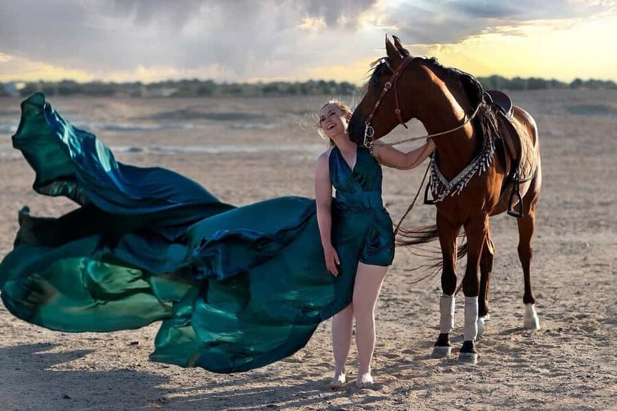 Hurghada: Desert & Sea Horse Riding with + 360° Photos - The desert ride: scenic trails with a steady, calming rhythm