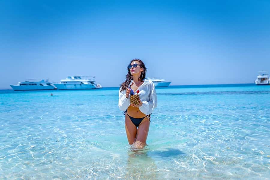 Hurghada: Giftun Island Orange Bay Speedboat Cruise & Lunch - Giftun Islands National Park snorkeling: how you get the reef time right