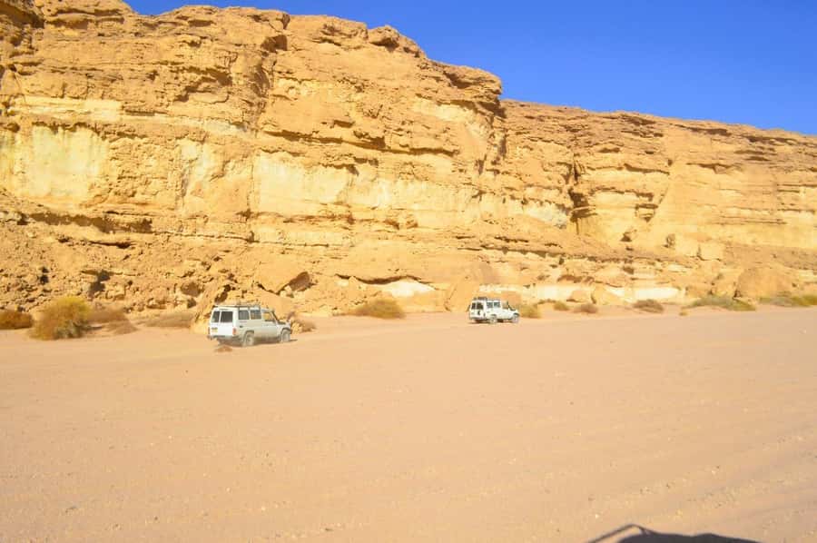 Hurghada: Hiking , dinner & stargazing - The 3 km sandy valley hike to a panorama viewpoint