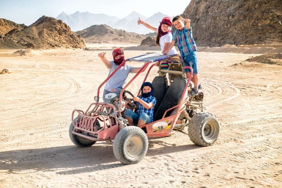 Hurghada: Jeep and ATV Quad with Dinner & Desert Fire Show - Hurghada Pickup to Desert Schedule, The 7-Hour Reality Check