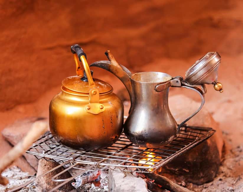 Hurghada: Jeep and ATV Quad with Dinner & Desert Fire Show - Camel Ride and Bedouin Camp Tea, Small Time but Real Texture