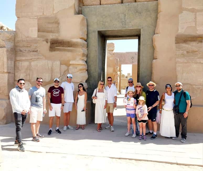 Hurghada: Luxor Valley of the Kings & Tutankhamun Tomb Trip - Hatshepsut’s terraces and the Colossi of Memnon statues
