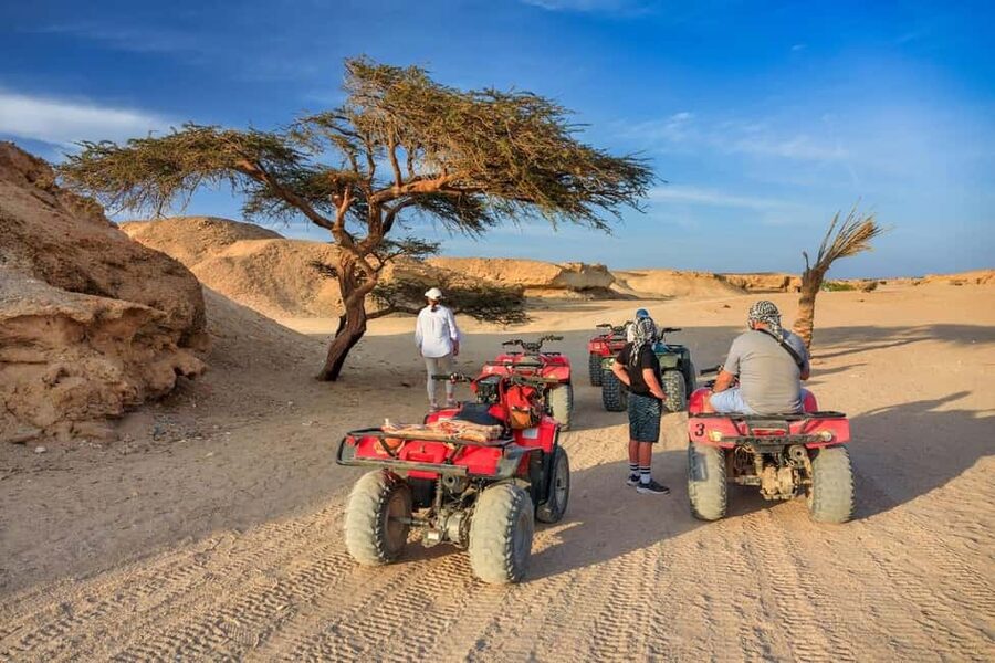 Hurghada: Mega Jeep safari, ATV & Bedouin vibe, and Dinner - Buggy Ride and Quad/ATV Time: Where Minute Counts