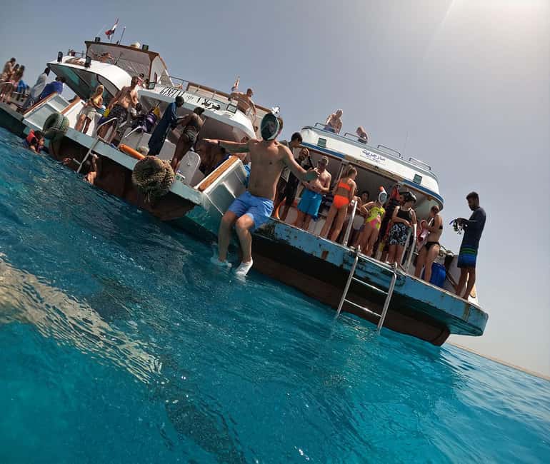 Hurghada or Makadi: Discover the Magic of Dolphin House - Sofa boat water sports and boat-time fun