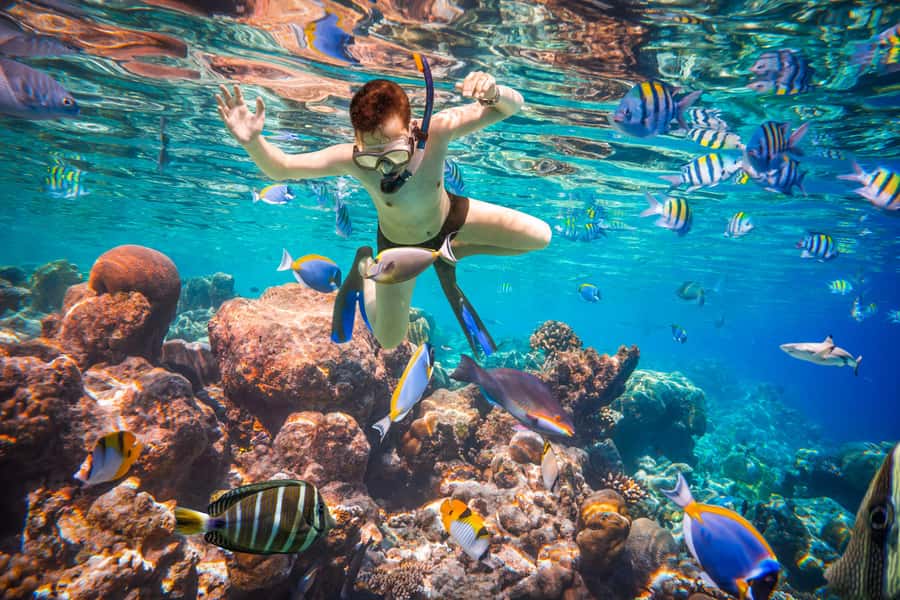 Hurghada: Orange Bay Island Boat Trip w/ Breakfast and Lunch - Orange Bay Island: beach time, photos, and bringing cash