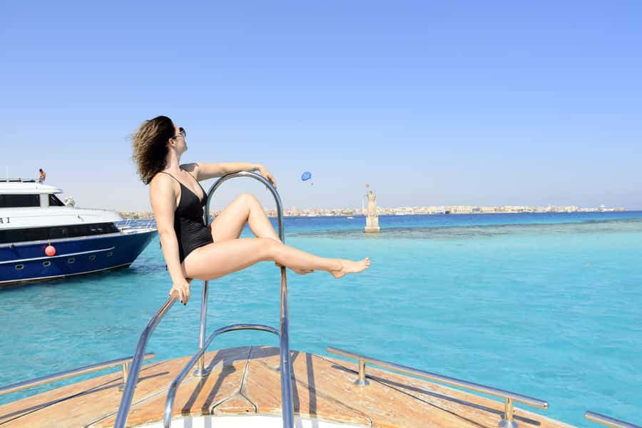 Hurghada: Orange Bay Island Boat Trip w/ Breakfast and Lunch - Who should book, and who should skip