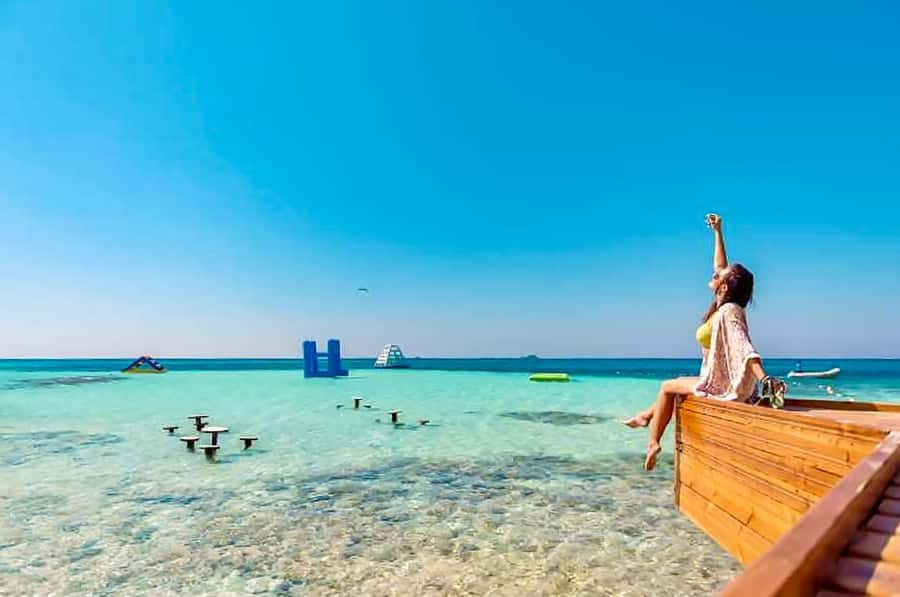 Hurghada: Orange Bay & Magawish Island Speedboat with Lunch - The speedboat ride on the Red Sea, plus what to expect if it is windy
