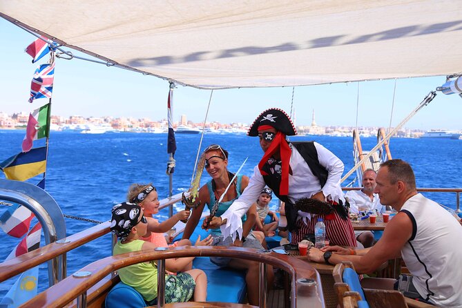 Hurghada Pirates sailing boat to Orange bay & Buffet Lunch - Orange Bay: Your Relaxation Time After the Water