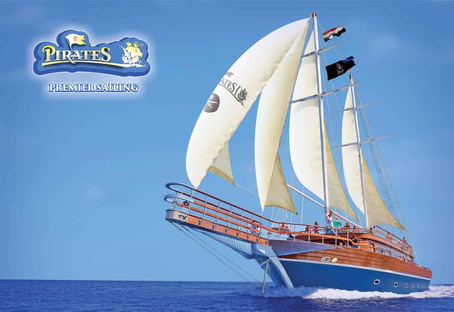 Hurghada: Pirates Sailing Boat to Orange Bay with Transfers - Pirates III Meets Real Sea Time, Two Decks, and Air-Conditioned Lunch