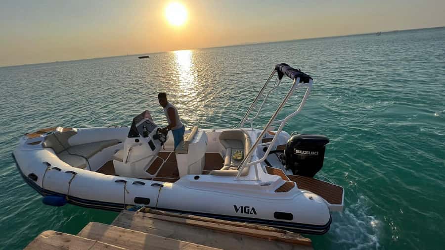 Hurghada: Private Speedboat to Orange Bay and White Island - Giftun Island snorkeling with gear and a guide who keeps it smooth