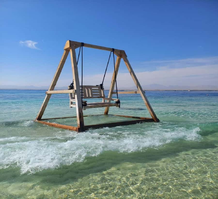 Hurghada: Private Speedboat to Orange Bay and White Island - Orange Bay: white sand and early-arrival calm