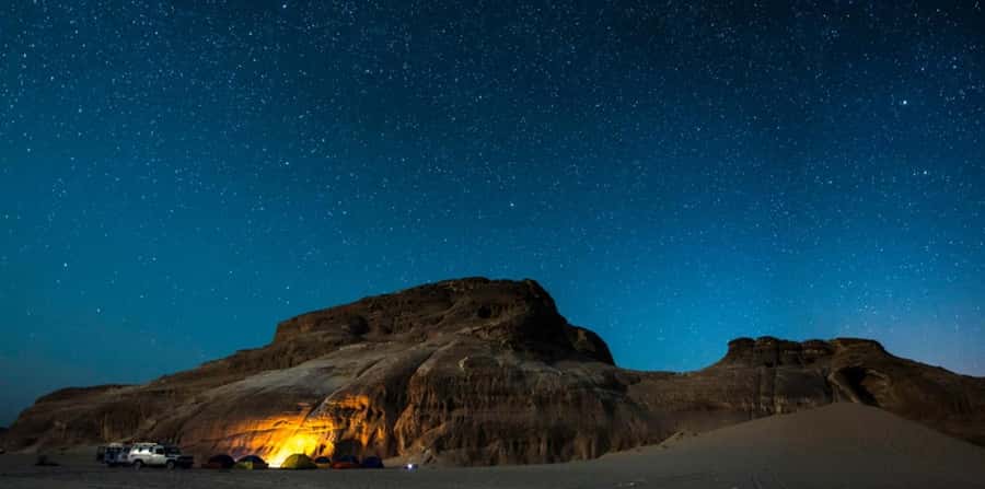 Hurghada: Quad Bike, Sea, Camel, Safari, Stargazing & Dinner - Hurghada desert and sea views, plus a night sky you can actually see