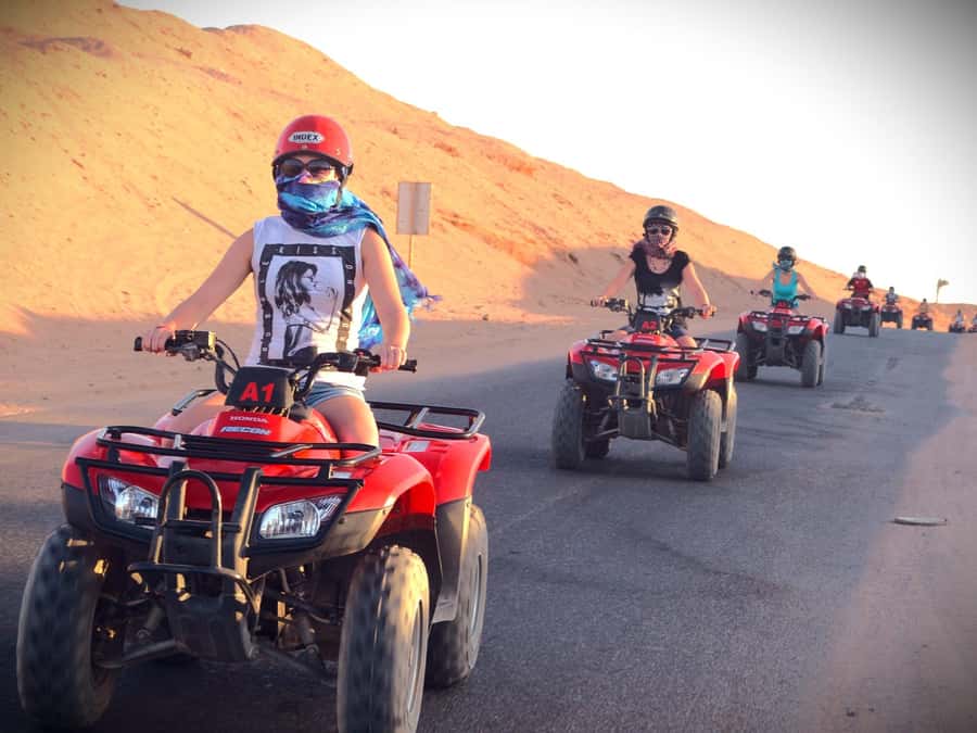 Hurghada: Quad Bike, Sea, Camel, Safari, Stargazing & Dinner - The 2-hour quad ride: dunes, stops, and the real pace of fun