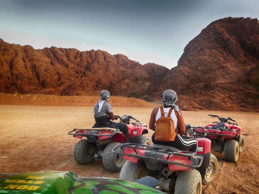 Hurghada: Quad Bike, Sea, Camel, Safari, Stargazing & Dinner - Camel ride in the Bedouin camp: short by default, longer if you want it