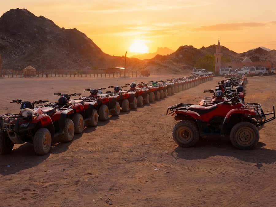 Hurghada: Quad Bike Tour of the Desert and Red Sea - At the Base: Safety Briefing, Driving Test, and Quick Setup