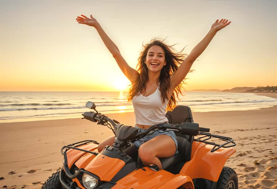 Hurghada: Quad Bike Tour of the Desert and Red Sea - Two Hours on a Quad: What the Ride Feels Like
