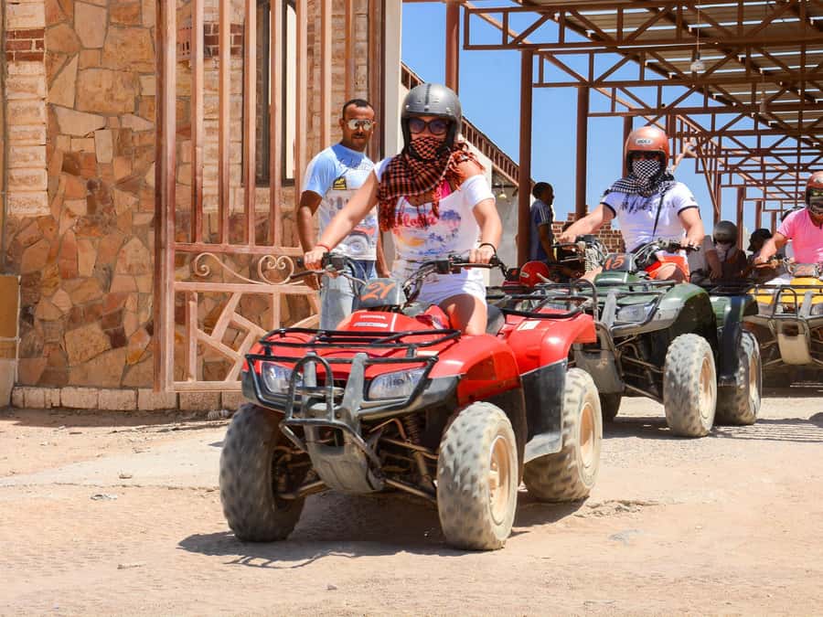 Hurghada: Quad Bike Tour of the Desert and Red Sea - Sunrise on Quads: Breakfast First, Desert Later