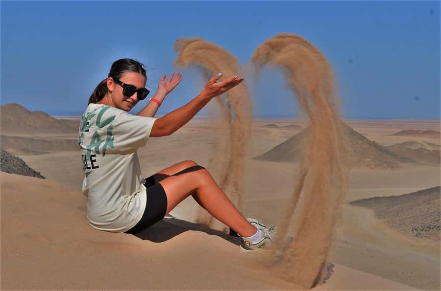 Hurghada: Red Sea Desert Quad Biking Tour & Sand Mountain - Pickup, check-in, and your first minutes on the quad