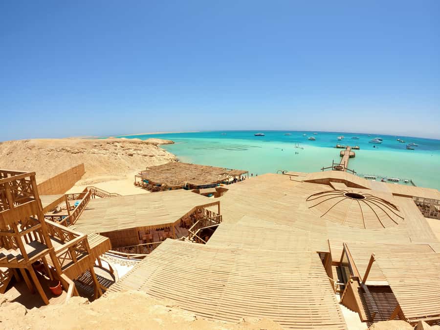 Hurghada: Royal Orange Bay with Massage, Snorkeling & Lunch - Snorkeling at Jiftūn and Abū Rimāthī: what to look for and how the day flows