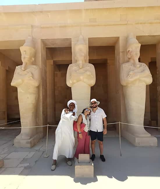 Hurghada: Small Group Day Tour to Luxor with Nile Boat - Valley of the Kings: tomb art you can actually interpret
