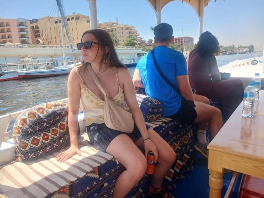 Hurghada: Small Group Day Tour to Luxor with Nile Boat - Lunch in Luxor: buffet energy for the afternoon