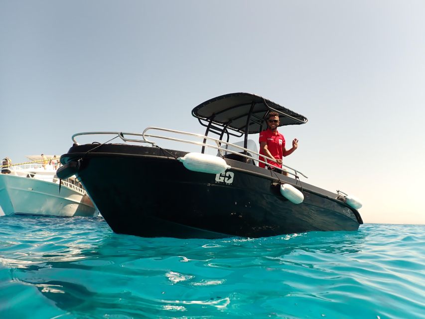 Hurghada: Speedboat Parasailing Adventures & Hotel Pick up - Island choice: Giftun, Orange Bay, Nemo, or Magawish