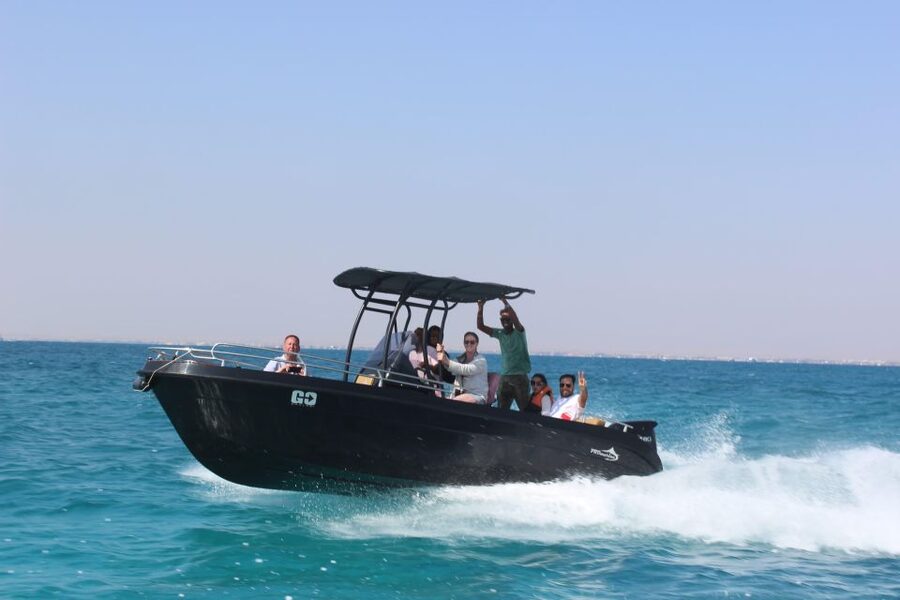 Hurghada: Speedboat Parasailing Adventures & Hotel Pick up - Safety briefing and the parasailing flight over the Red Sea