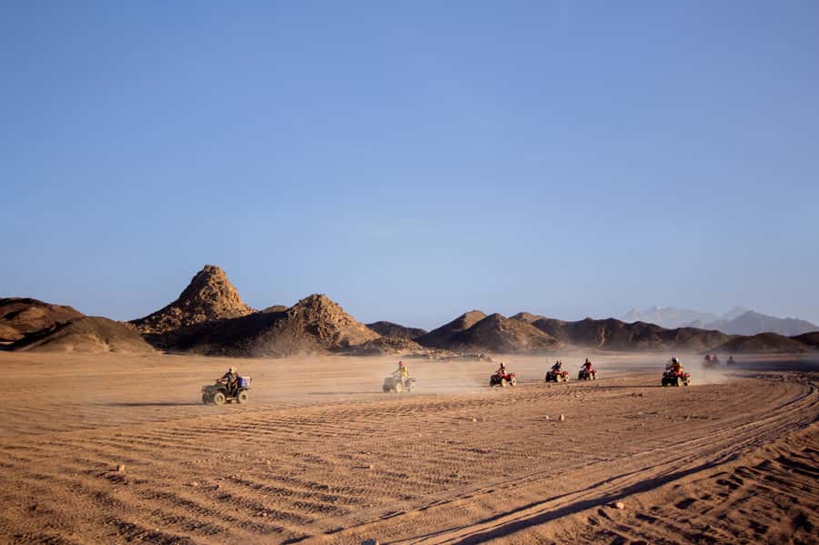 Hurghada: Sunset Quad Bike, Camel w/ Opt Stargazing and BBQ - Stargazing with telescopes: a fun add-on, not a guaranteed wonder show