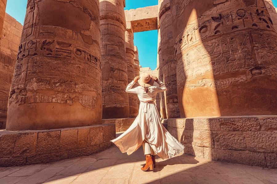 Hurghada: Valley of Kings Hatshepsut & Karnak Luxor Day Trip - Colossi of Memnon: Quick photo stop, big statues