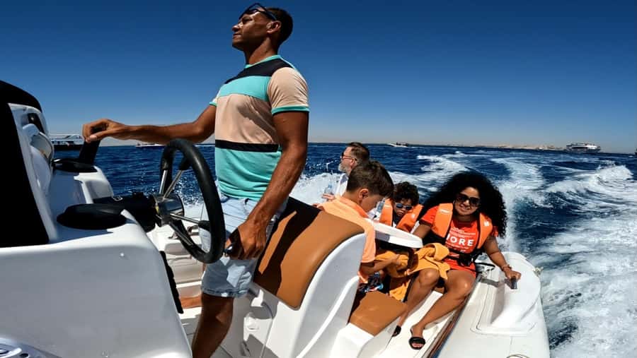 Hurghada: White Island Speedboat Tour, Snorkeling, & Lunch - Key things to know before you go