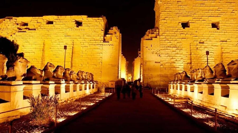Karnak Temple Sound & Light Show QR Ticket with Transfer - Your Evening at Karnak: What You’ll Do Before 20:00