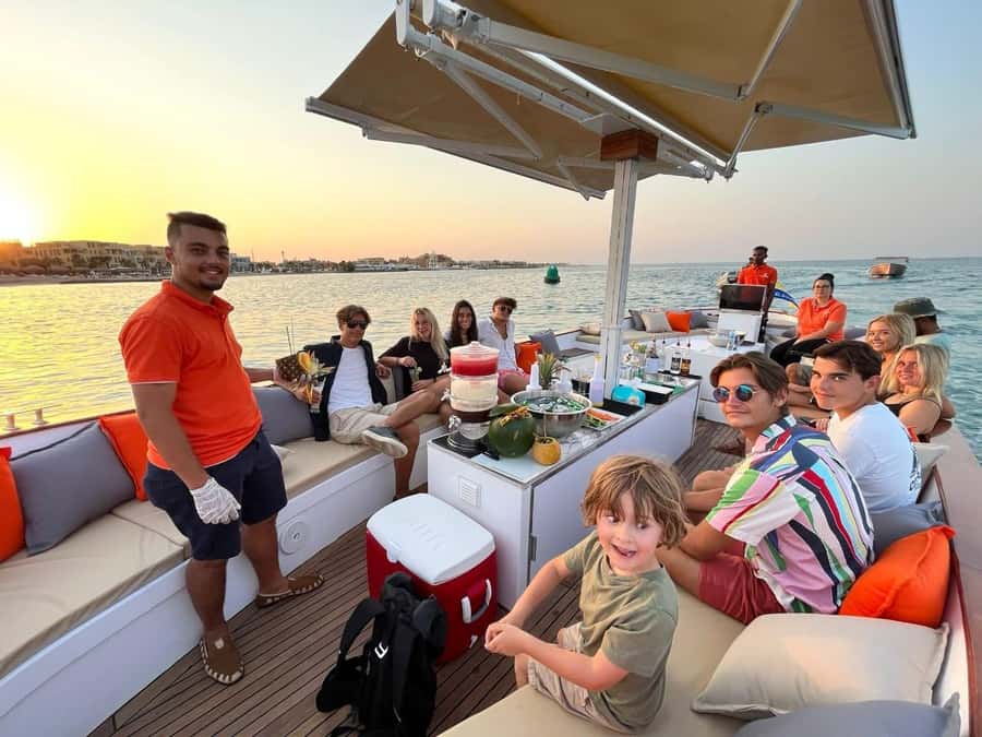 Lagoon trip El Gouna - Starting at Kafr Old Town, then cruising into the marina world