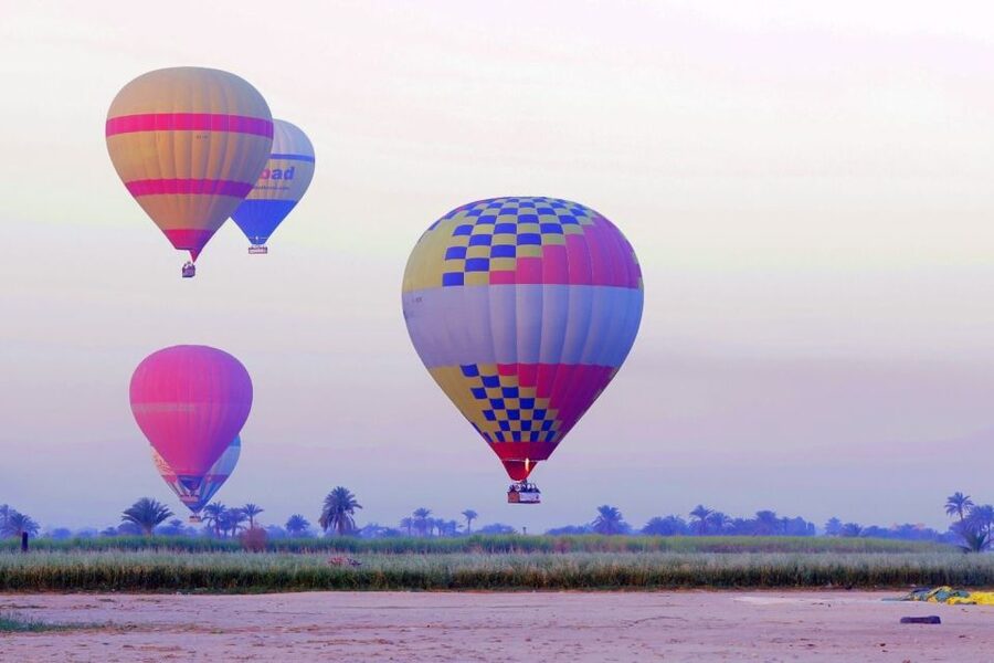 Luxor: Deluxe Sunrise Hot Air Balloon - Price and value: what $64 gets you in Luxor