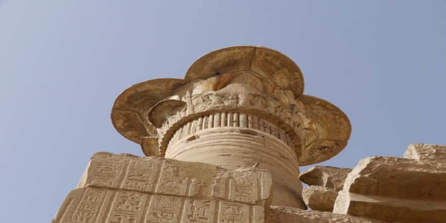 Luxor: Habu, Deir El Medina, Shared tour, Guide, and Lunch - Medinet Habu: colorful temple scenes and the oxen hunt relief