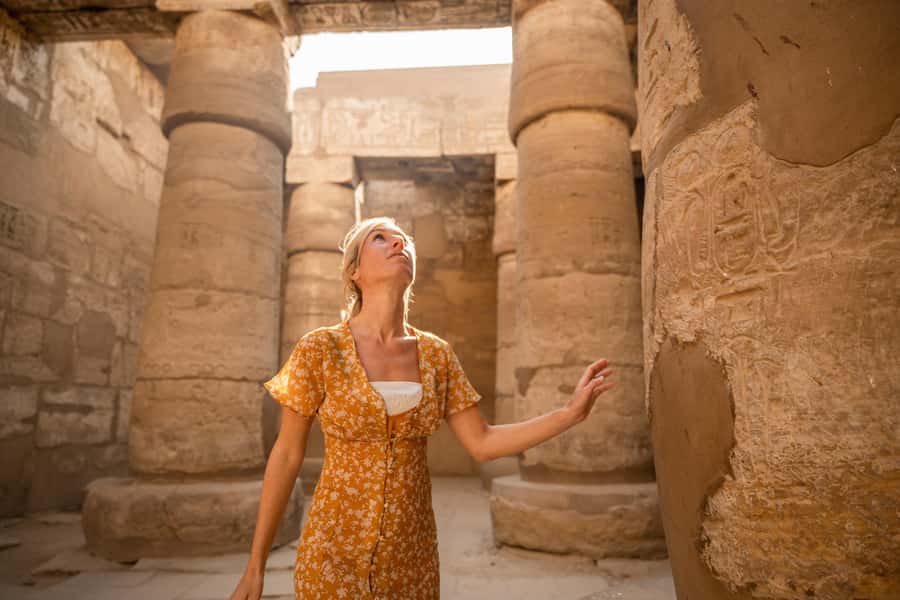 Luxor: Half-Day Tour to Karnak & Luxor Temples - Luxor Temple, where Amenhotep III and Ramses II overlap
