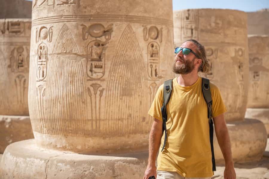 Luxor: Hot Air Balloon & Private tour to West bank and Lunch - Medinet Habu: Ramses III’s burial temple and a monument you can size up fast