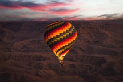 Hot Air Balloon Ride over Luxor Relics