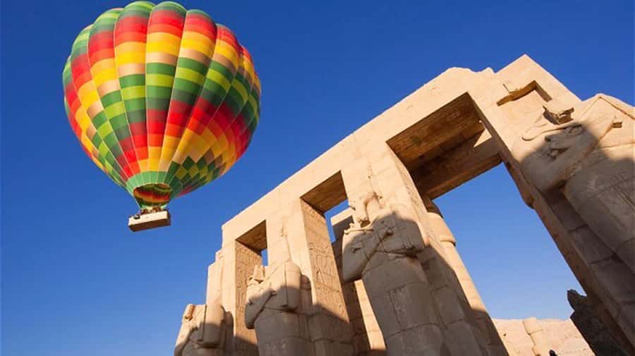 Luxor: Hot Air Balloon Ride over the Valley of the Kings - Valley of the Kings at sunrise: why this view is worth the early wake-up